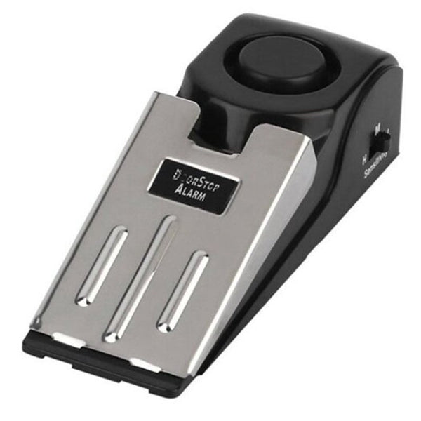 Family Personal Protective Portable Anti Theft Alarm Smart Door Lock Stop Black Smart Door Locks