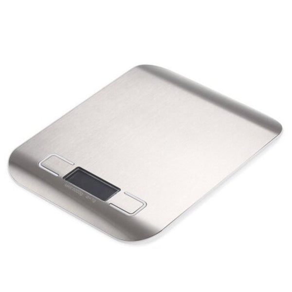 Famirosa 5000G / 1G Digital Lcd Electronic Scale Kitchen Tool Silver Kitchen Scales