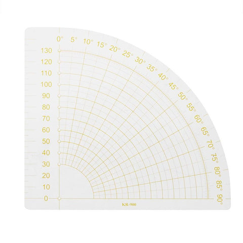Fan Shape Ruler Foot Seam Patchwork Diy Sewing Measuring Scrapbook Tool Quilting Tools & Equipment