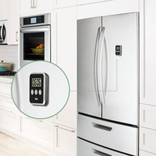 Fj231 Digital Kitchen Timer With Big Display Loud Alarm Foldable Stand Countdown Timers