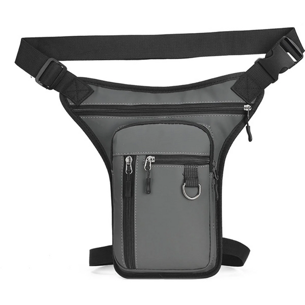 Fanny Pack Men's Women's Waterproof Tactical Leg Bag Multifunctional Motorcycle For And Travel Camping Running Cycling Gray Waist Packs & Bags