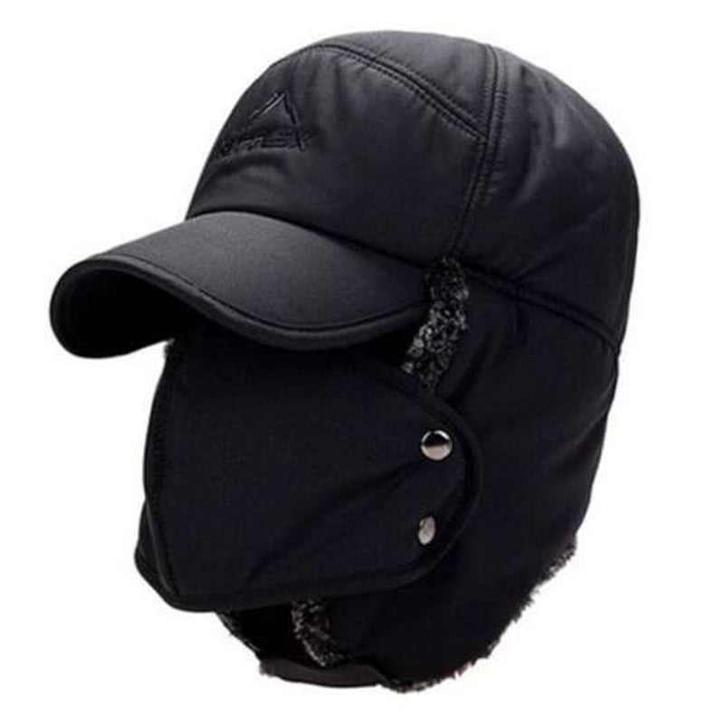 Ear Protection Face Thicken Warm Velvet Outdoor Sports Ski Cap Men Winter Hats