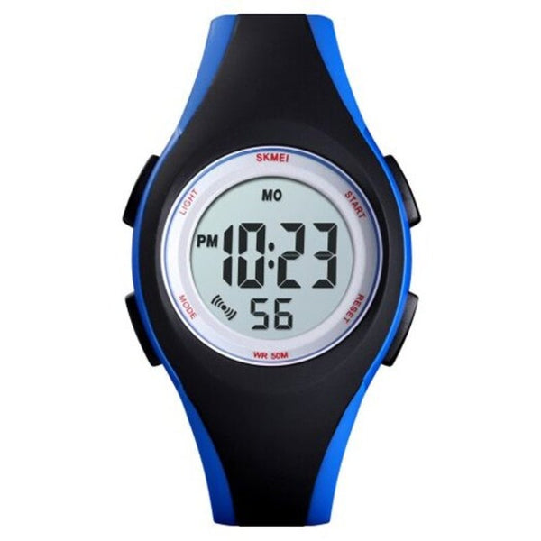 Veile Studios Fashion Children Clock Kids Watch Pu Sport Digital Color Multi A Children's Watches