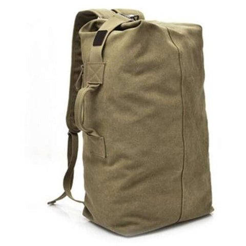 Fashion Large Capacity Multi Function Backpack Khaki Backpacks