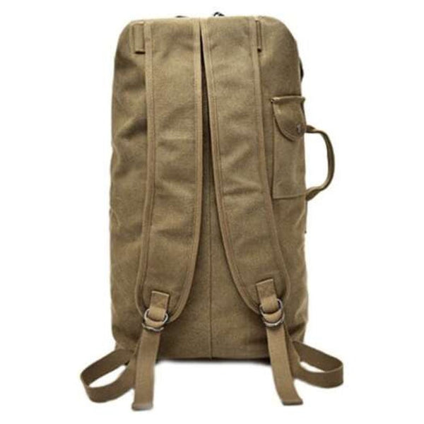 Fashion Large Capacity Multi Function Backpack Khaki Backpacks