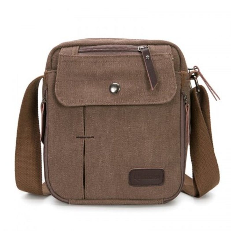 Bags Men's Business Casual Travel Crossbody Canvas Multifunction Bag