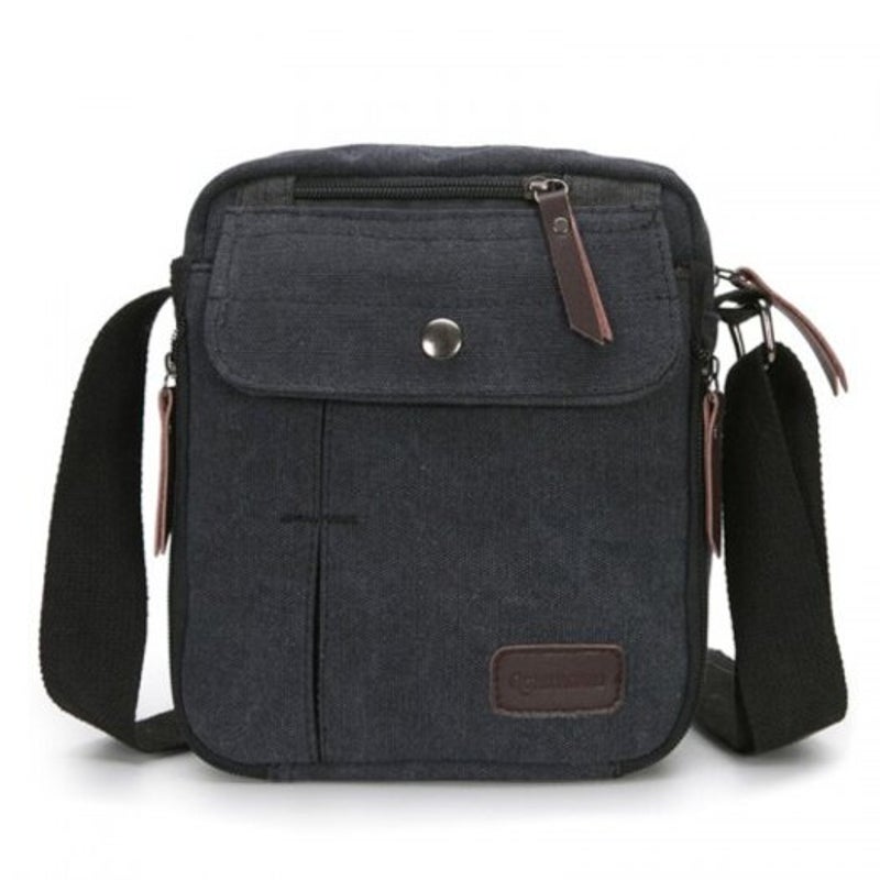 Men's Business Casual Travel Crossbody Canvas Multifunction Bag Bags