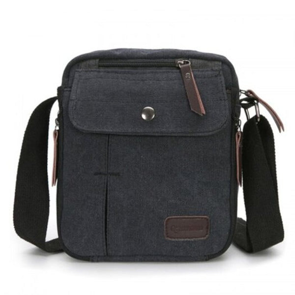 Men's Business Casual Travel Crossbody Canvas Multifunction Bag Bags