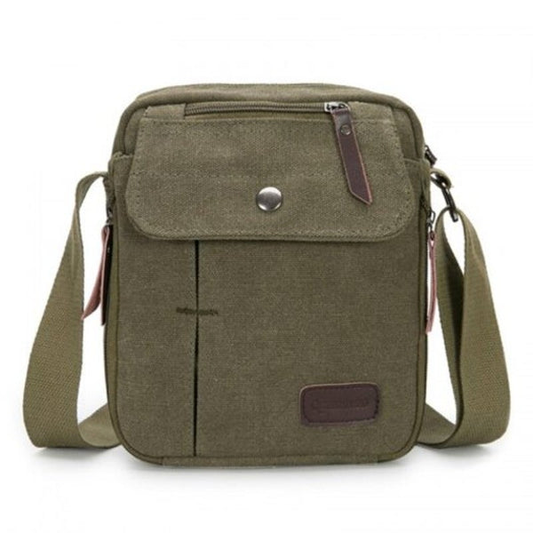 Men's Business Casual Travel Crossbody Canvas Multifunction Bag Bags