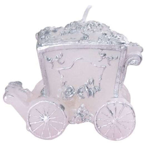 Fashion Originality Roses Carriage Cndle Silver