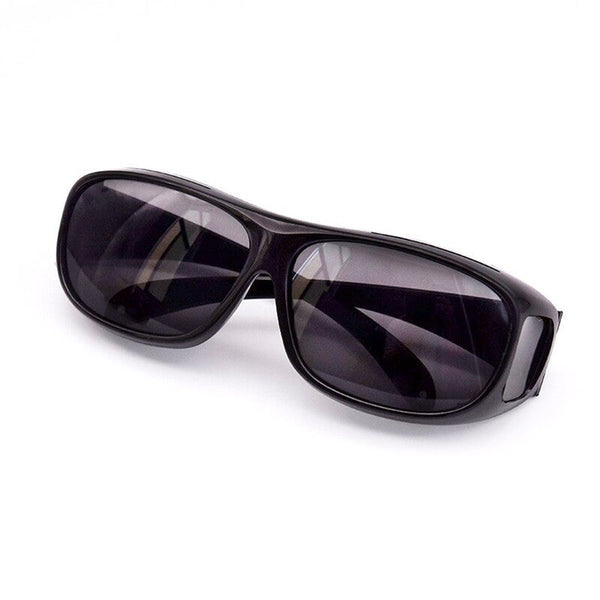 Fashion Uv Protection Night Vision Glasses Black Sunglasses Goggles