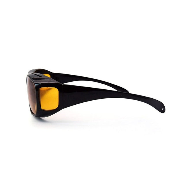 Fashion Uv Protection Night Vision Glasses Yellow Sunglasses Goggles