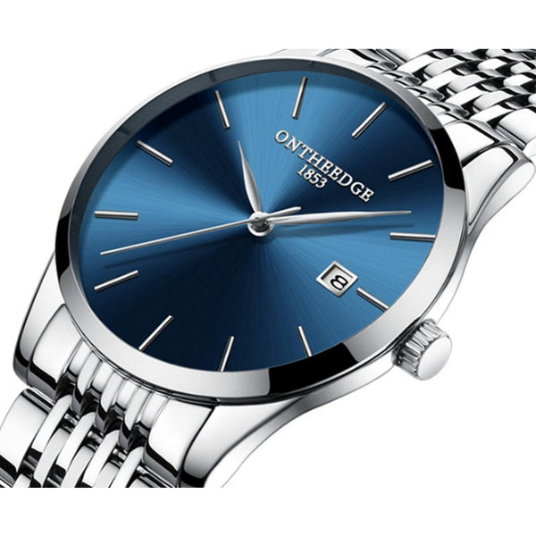 Veile Studios Fashion Waterproof Watch Ultra Thin Steel With Quartz Calendar Suitable For Men 2 Watches