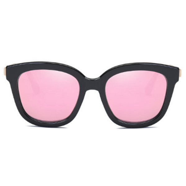 Polarized Cat Eye Sunglasses Vintage Female Eyewear Pink