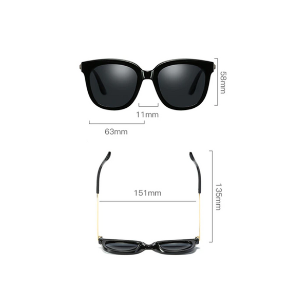 Polarized Cat Eye Female Eyewear Pink Sunglasses