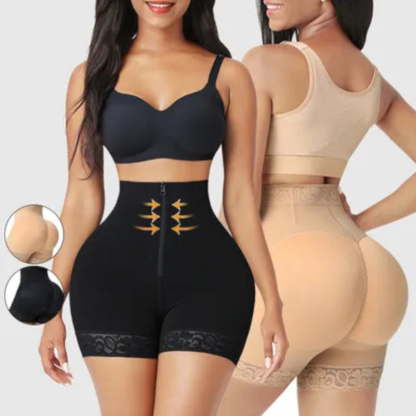 Fashion Style Waistline Closure Type Fit Of Clothing High Zipper Shaping Body Pant Shapewear