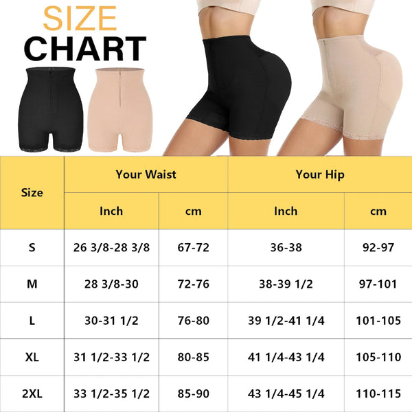 Fashion Style Waistline Closure Type Fit Of Clothing High Zipper Shaping Body Pant Shapewear