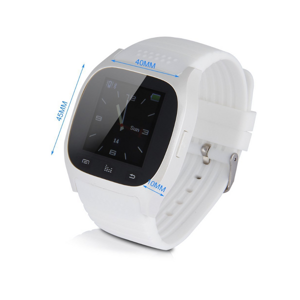 Fashion Waterproof Multi Function Smartwatch White