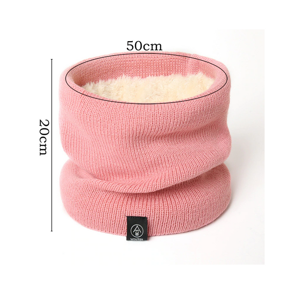 Fashion Winter Thickened Wool Collar Scarves Neck Scarf Cotton Unisex