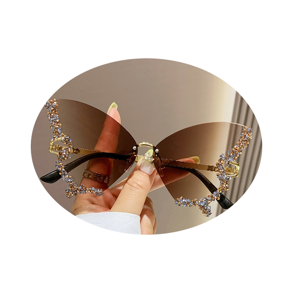 Fashionable And Personalized Exaggerated For Women Accessories Sunglasses