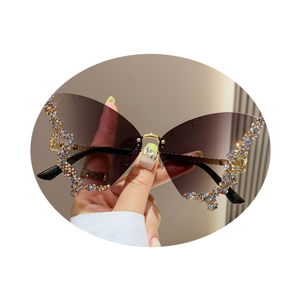 Fashionable And Personalized Exaggerated For Women Accessories Sunglasses