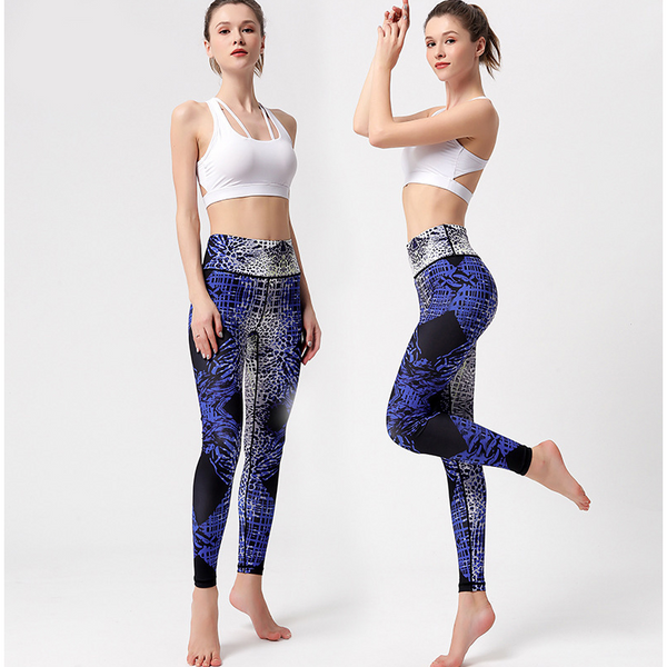 Fashion Tie Dye Leggings Women Fitness Yoga Pants Push Up Workout Sports High Waist Tights Gym Ladies Clothing