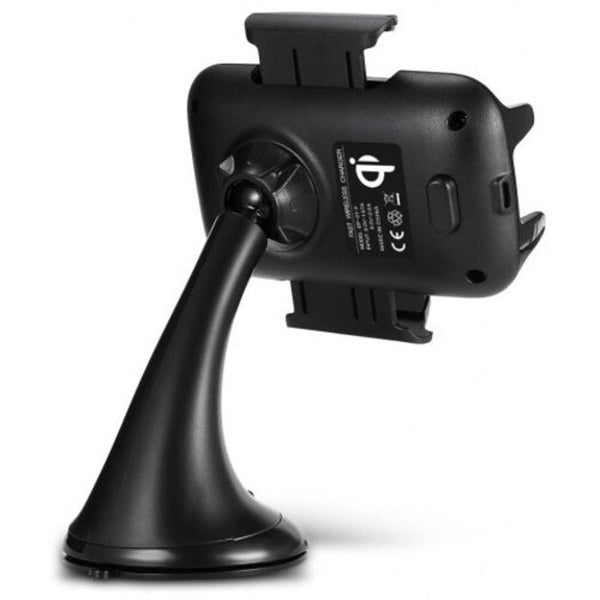 Fast Charger Air Vent Phone Holder Car Mount For Samsung Galaxy S8 / S7 Iphone X All Qi Enabled Devices Black Chargers & Cradles