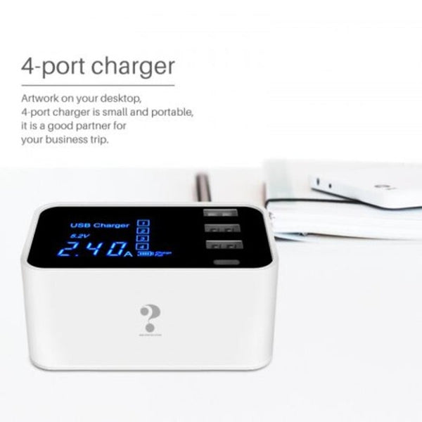 Fast Charger Type Usb Hub Led Display Wall Samsung Adapter Euwhite Chargers & Cradles