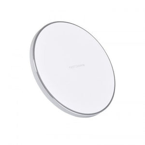 Fast Wireless Charger 7.5W For Iphone X 8 Plus 10W White And Silverback Universal