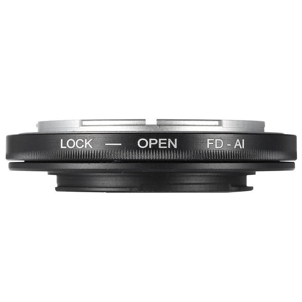 Fd Ai Mount Adapter Ring With Aperture Control For Canon To Fit Nikon Lenses Lens Adapters Mounts & Tubes