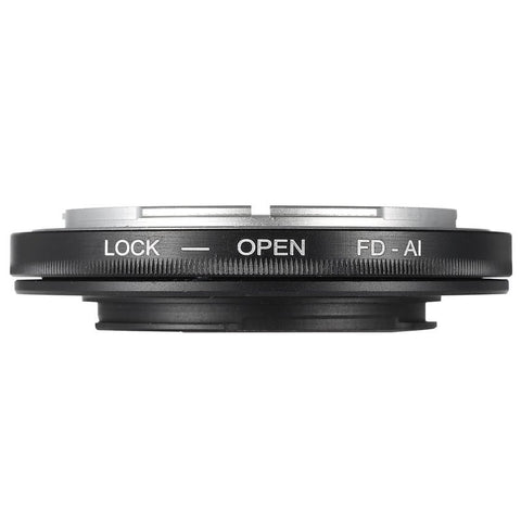 Fd Ai Mount Adapter Ring With Aperture Control For Canon To Fit Nikon Lenses Lens Adapters Mounts & Tubes