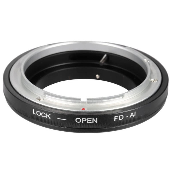 Fd Ai Mount Adapter Ring With Aperture Control For Canon To Fit Nikon Lenses Lens Adapters Mounts & Tubes