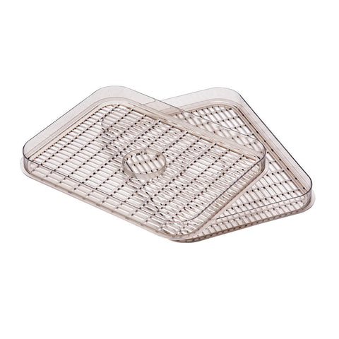 Devanti Food Dehydrator Add On Tray X2 For Transparent Trays Grade Ps Plastic Dehydrators
