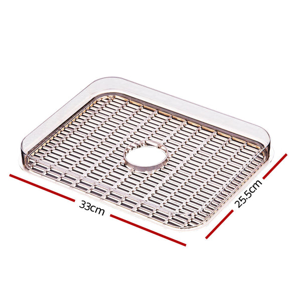 Dehydrators Food Dehydrator Add On Tray X2 For Transparent Trays Grade Ps Plastic
