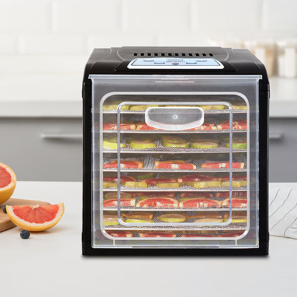 Devanti 9 Tray Food Commercial Beef Jerky Maker Fruit Dryer Black Dehydrators