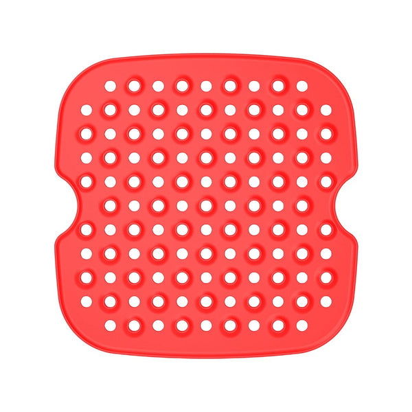 Air Fryer Accessories Silicone Square Reusable Air Fryer Liners Mat For Optima