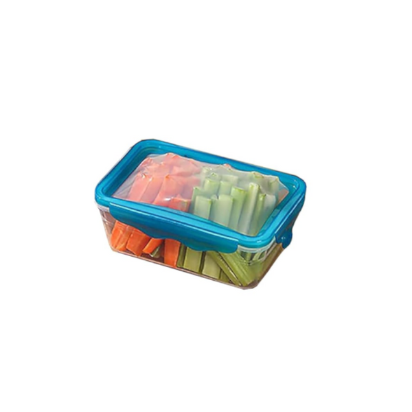Food Storage Container Box With Silicone Lid Preserve Food Storage Containers