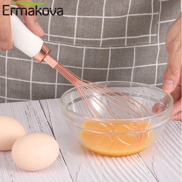 7Pcs Soft Touch Rose Gold Kitchen Utensils Set Cooking Utensils