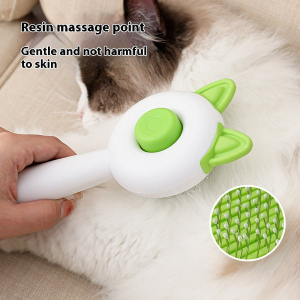 Pet Dog Brush Cat Comb Self Cleaning Hair Remover Grooming Tool For Pets Dog Grooming