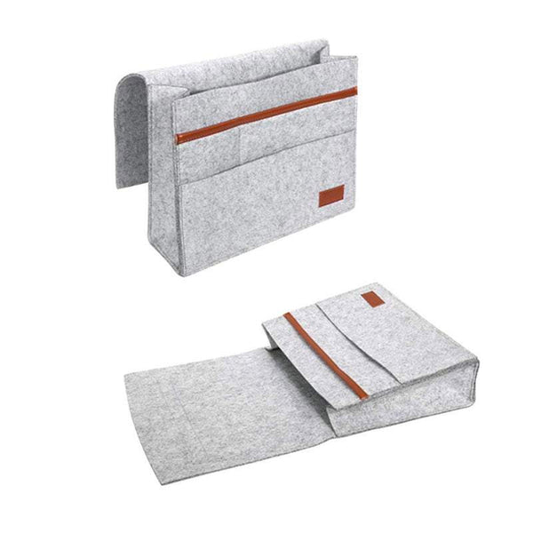 Storage Boxes Felt Bedside Table Bag Organiser Multi Pocket Organisation Storage Bags