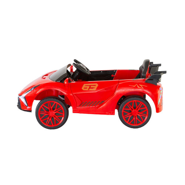 Lenoxx Ferrari Inspired 12V Ride On Electric Car With Remote Control Red Kids Ride On Toys