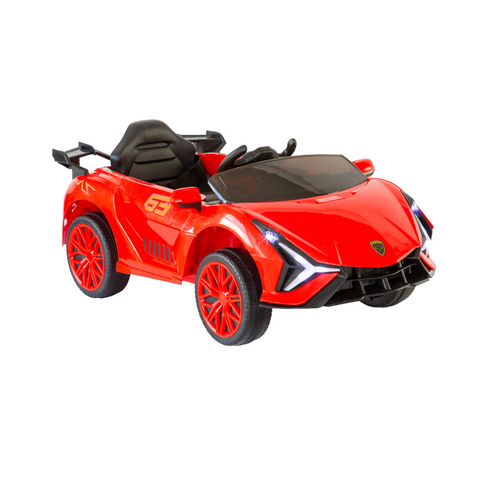 Lenoxx Ferrari Inspired 12V Ride On Electric Car With Remote Control Red Kids Ride On Toys