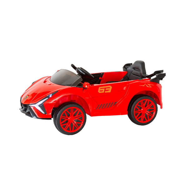 Lenoxx Ferrari Inspired 12V Ride On Electric Car With Remote Control Red Kids Ride On Toys