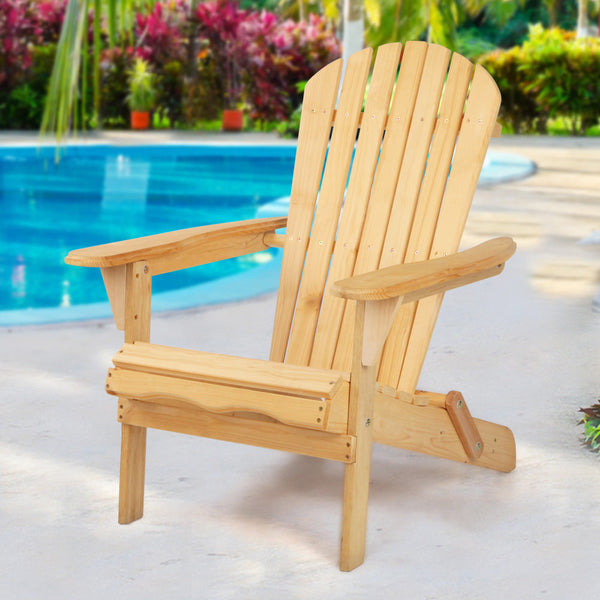 Gardeon Outdoor Chairs Furniture Beach Lounge Adirondack Garden Patio Patio Chairs