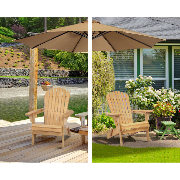 Gardeon Outdoor Chairs Furniture Beach Lounge Adirondack Garden Patio Patio Chairs
