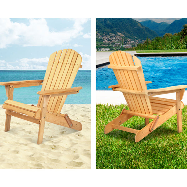 Gardeon Outdoor Chairs Furniture Beach Lounge Adirondack Garden Patio Patio Chairs