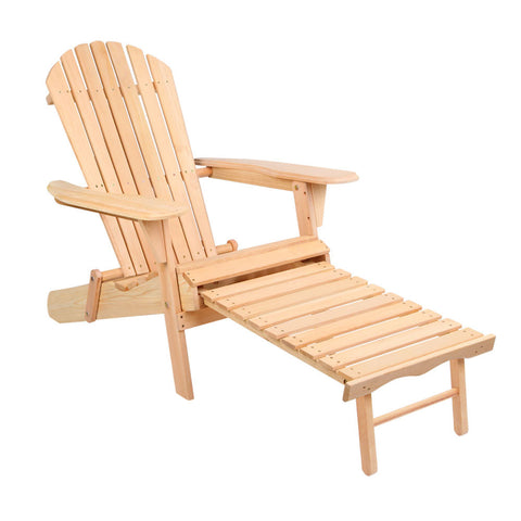 Gardeon Outdoor Furniture Sun Lounge Chairs Beach Recliner Adirondack Patio Garden