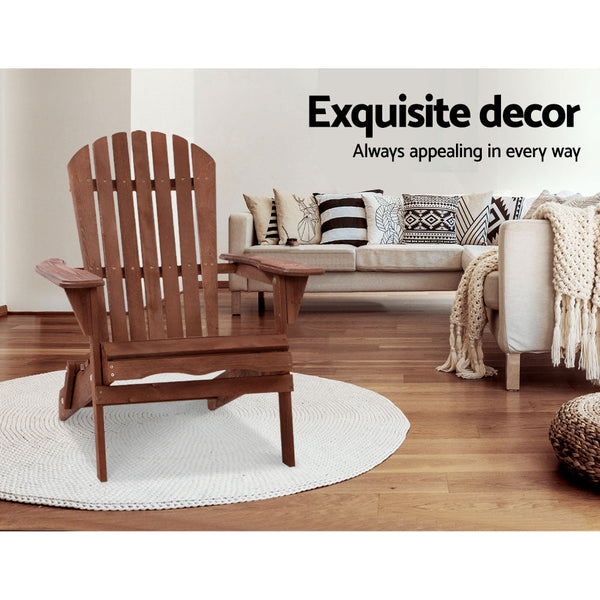 Gardeon Outdoor Furniture Beach Chair Adirondack Patio Lounge Garden Loungers