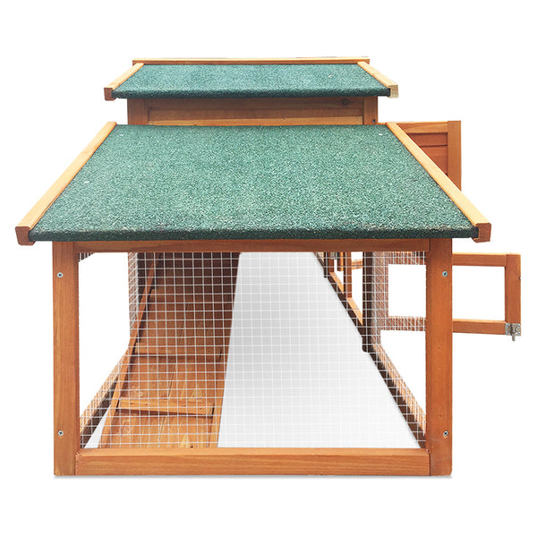 Gardeon I.Pet Rabbit Hutch Chicken Coop 169Cm X 52Cm 72Cm Small Animal Cages & Hutches