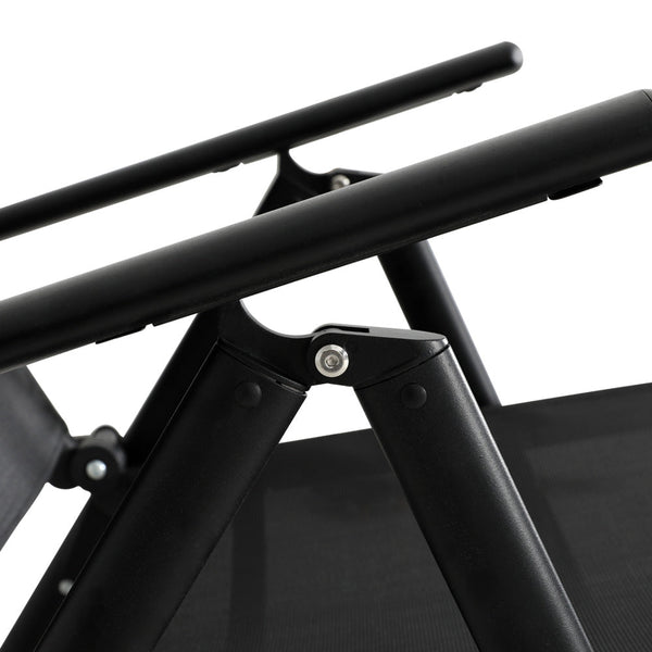 Gardeon Sun Lounge Outdoor Lounger Aluminium Folding Beach Chair Camping Patio Loungers